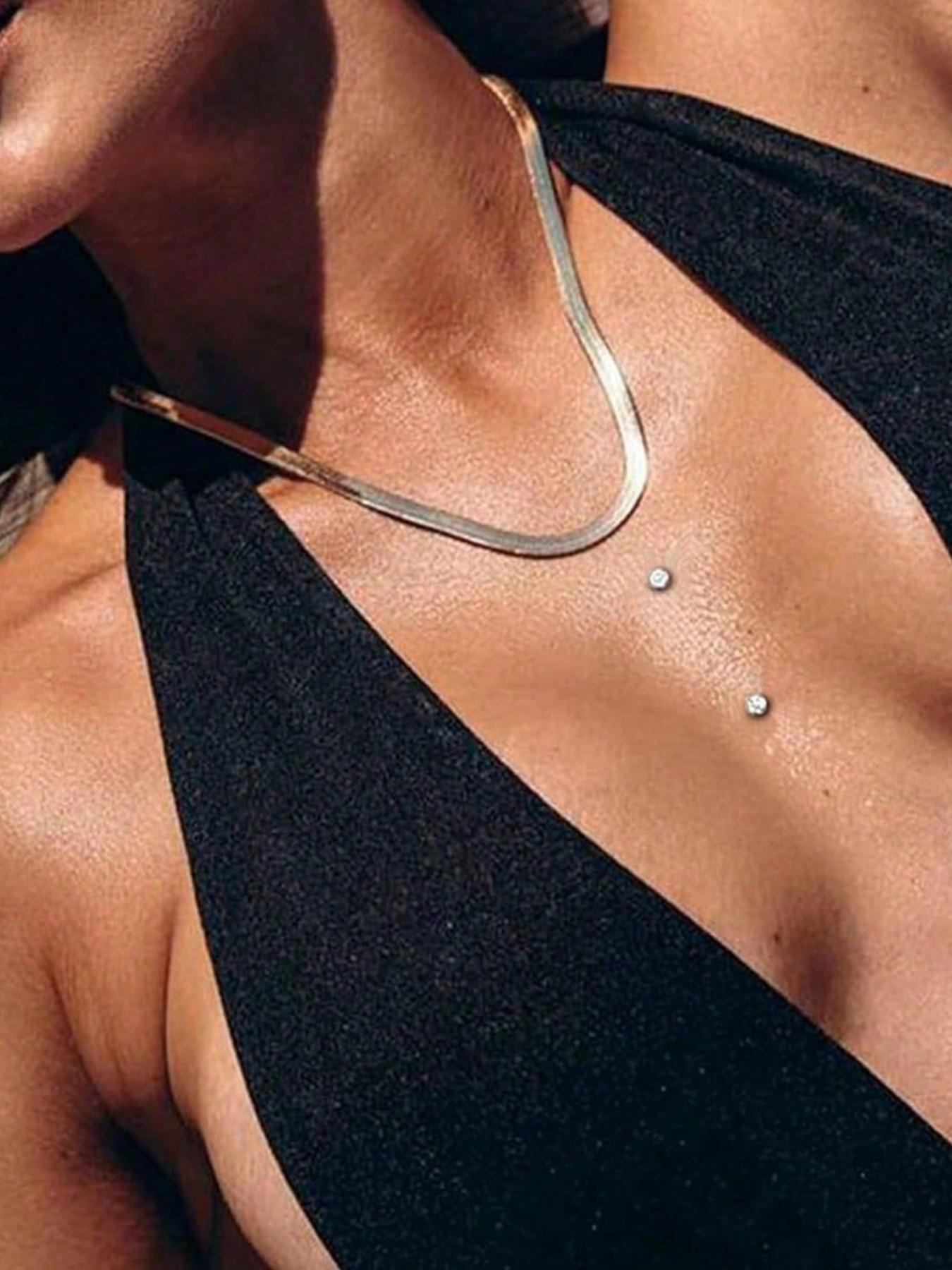 16-Piece Punk Body Piercing Set, Stainless Steel Hypoallergenic Crystal Jewelry, Unisex Daily Wear, Perfect Gift for Holidays