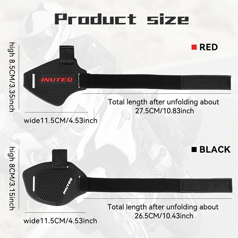 Motorcycle Riding Shoe Cover, Gear Shift Pad, Boot Protector, Practical Transmission Accessory, Suitable for Both Men and Women