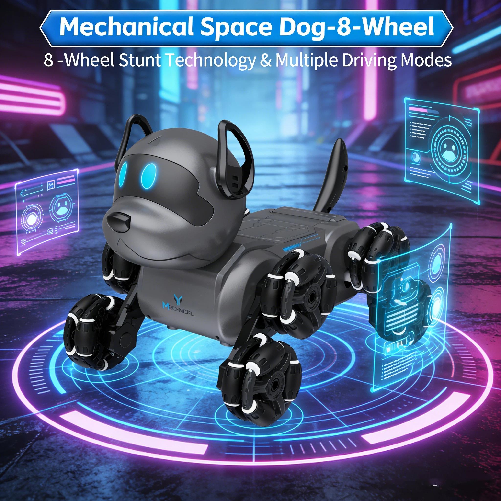 Smart Remote Control Robot Dog Toy, Gesture Sensing Electric Pet Dog for Kids, Birthday Gift, Holiday Present, Boys' RC Toy