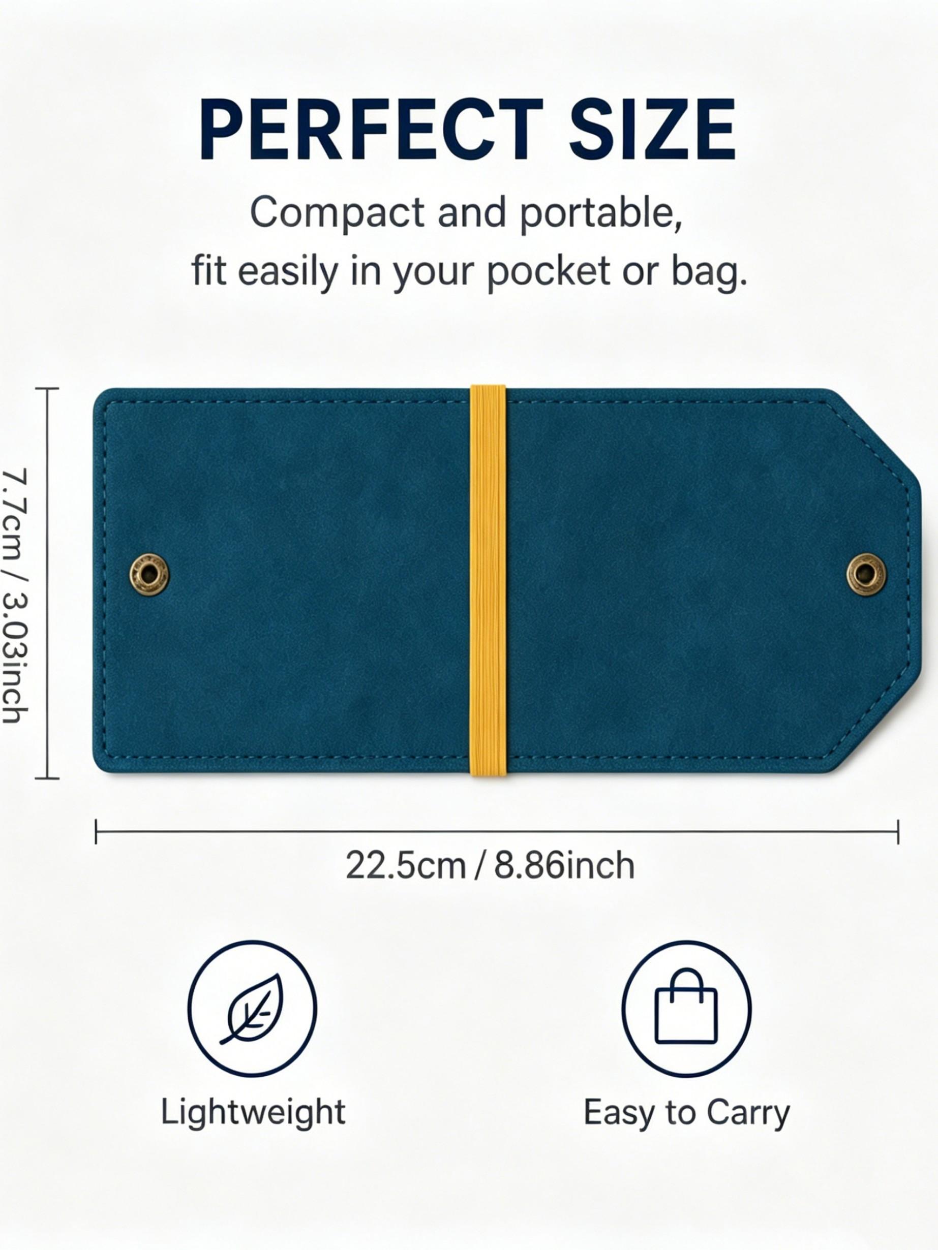 Compact Fashionable Leather Card Holder, Durable Waterproof Mini Wallet, Perfect for Cards and Cash, Ideal Travel Companion, Pocket Size Organizer, Stylish Wallet