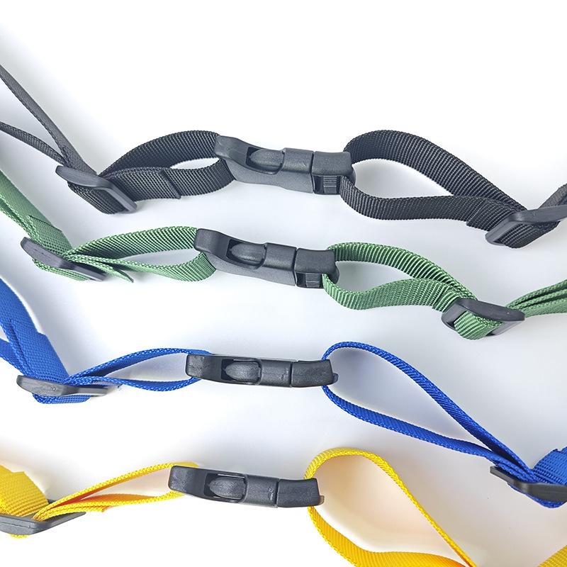 Adjustable Backpack Chest Strap Set, Lightweight Minimalist Design, Safety Buckle Closure, Polyester Material, Hiking Camping Travel