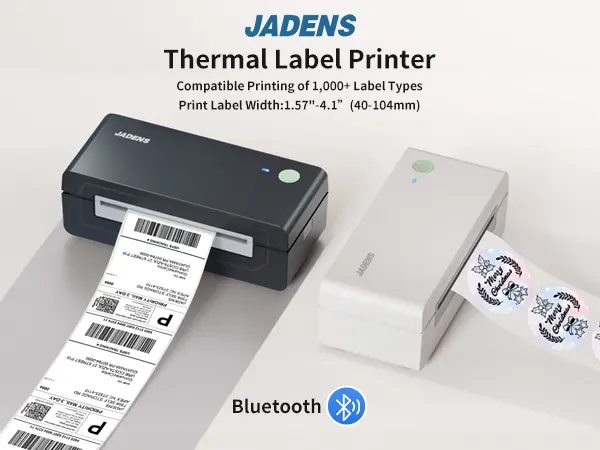 JADENS 668BT Thermal Label Printer Starter Kit 4x6 - TikTok Shop