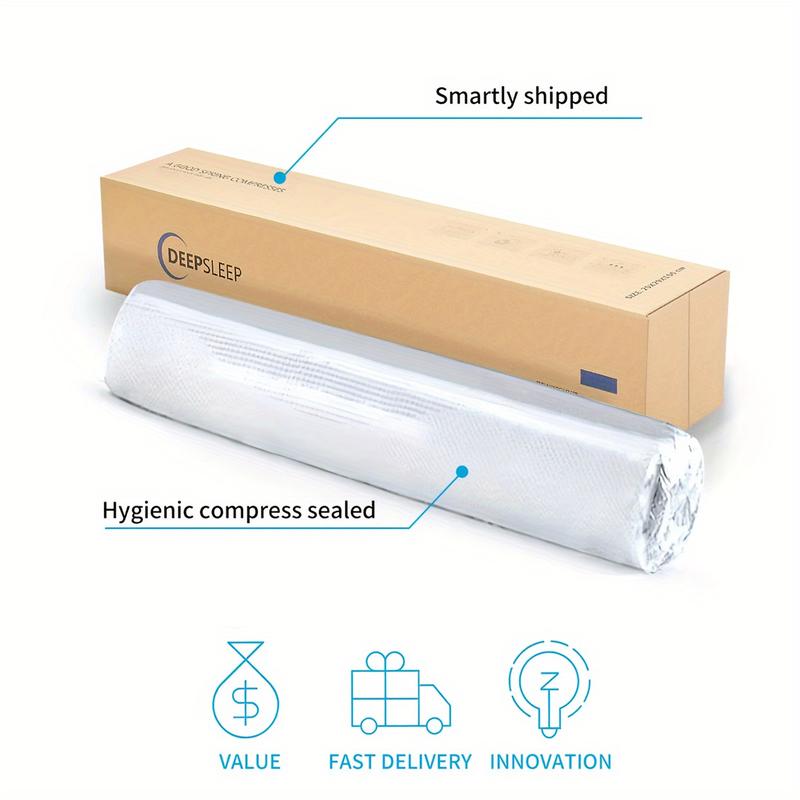 【MYDao】8/10/12 Inch Twin, Full, Queen, King Mattress Memory Foam And Spring, Hybrid MattressMedium Firmness, Lumbar Support, For Home Rooms Hotels, Boxed Halloween ChristmasGift Furniture Ergonomic mattress queen size mattress