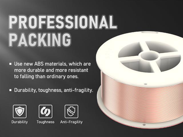 YESWELDER ER70S-6 Mild Carbon Steel MIG Welding Wire | 2LB Spool .023"/.030"/.035" Diameter Solid Gas MIG Wire