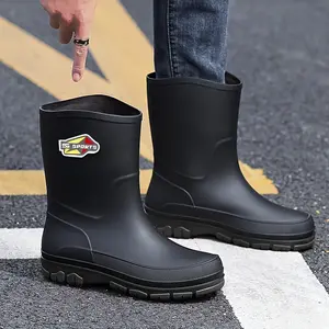 Fashion Mid-Calf Quality Wear- Wading Boots with Anti-Sole Fishing
