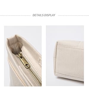 Tote Purse Insert Handbag Organizer Shaper Handbag Liner Bag Bag Divider Organizer Insert (L-With Zipper)