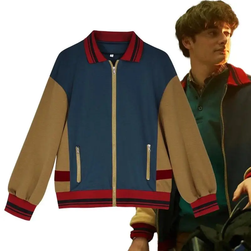 Will Byers Cosplay Costume Jacket Men Adults Coat Hoodie Hot TV Character Coat Woman Role Playing Outfits Clothing Party Suits