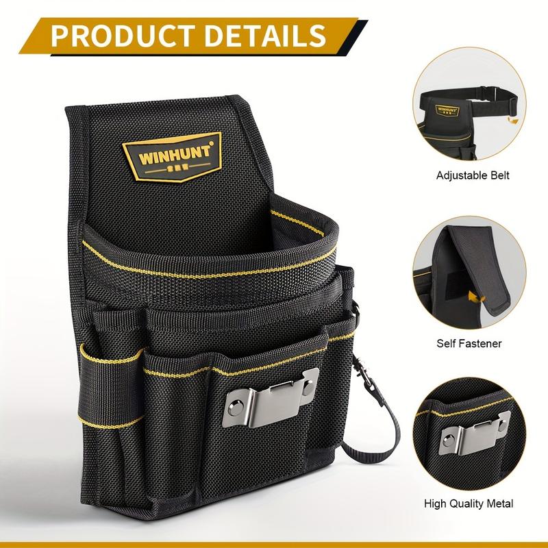 Tool belt set, including small tool bag, electrician and carpenter tool bag with belt clip, men's gardening tool bag, tool belt, tool kit, and tool bag Tool belt set, including small tool bag, electrician and carpenter tool bag with belt clip, men's gardening tool bag, tool belt, tool kit, and tool bag