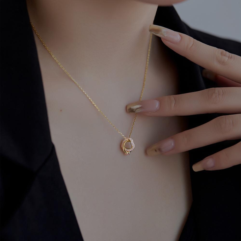 EAMTI 925 Sterling Silver Heart Cubic Zirconia Necklace for Women Dainty Jewelry Gifts for Women Mother's Day/Birthday/Anniversary Day/Valentine’s Day EAMTI 925 Sterling Silver Heart Cubic Zirconia Necklace for Women Dainty Jewelry Gifts for Women Mother's Day/Birthday/Anniversary Day/Valentine’s Day