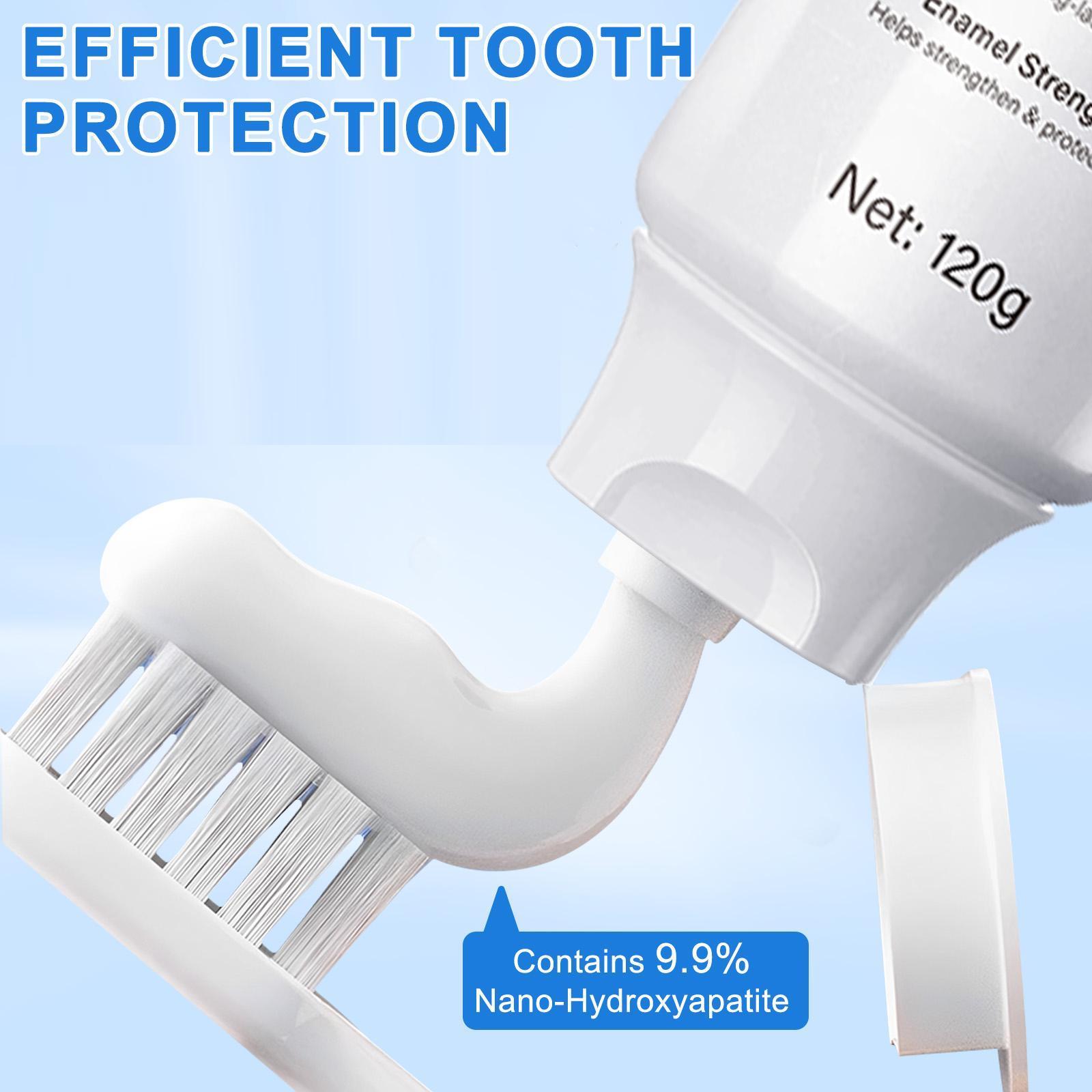 Nano Hydroxyapatite Remineralizing Toothpaste for Sensitive Teeth Care, Fluoride-Free Fresh Flavor Balm, Protects Enamel, Promotes Confidence Smile