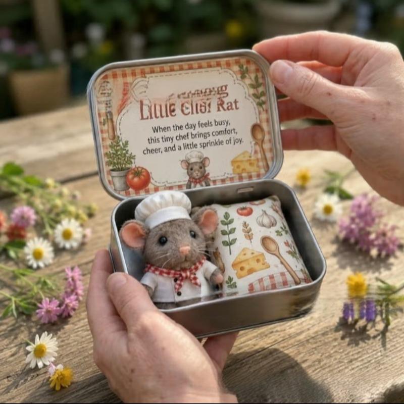 Fashionable Portable Personalized Creative New Hug Plush Keepsake Tin, Pocket Memorial Iron Box Gift, Unique Souvenir Container