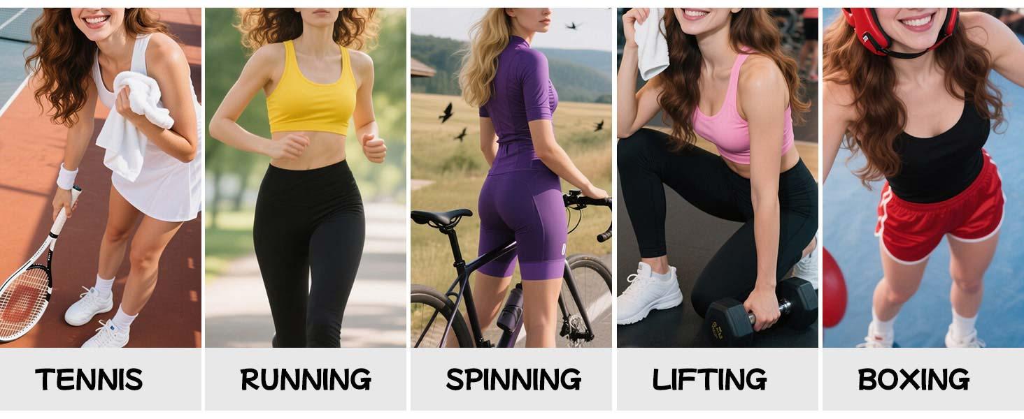 Outdoors & Sports Body Suits for Womens Black Bodysuit Zip Tummy Control Yoga Workout Work Out Gym Set Athletic Jumpsuit Romper Shorts