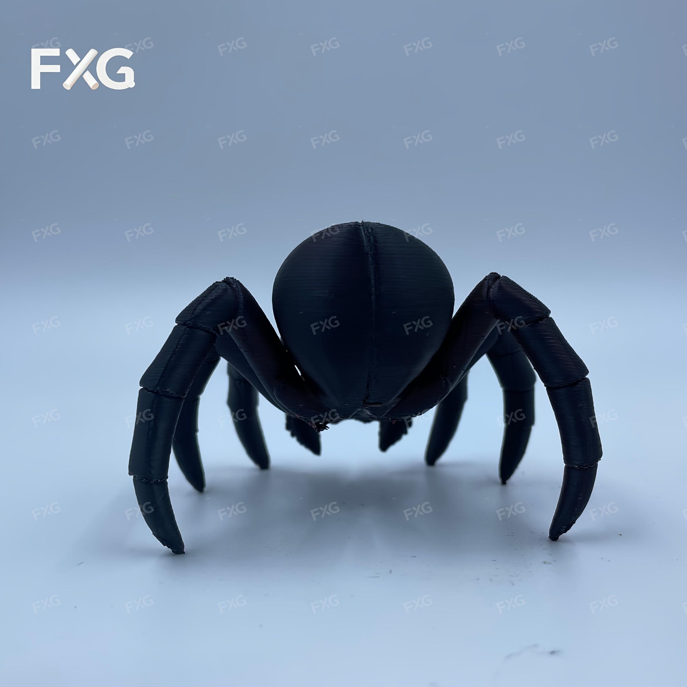 Dark Skull Spider Decorative Figurine, High Precision Print, Gothic Style, Desk Decoration, Christmas Gift, Unique Holiday Display