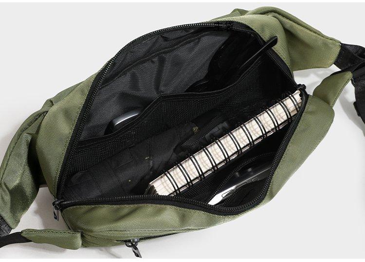 Sling Bag Crossbody Chest Bag, Lightweight Oxford Zip Bag, Waterproof Everyday Travel EDC Essential, TikTok Made Me Buy It