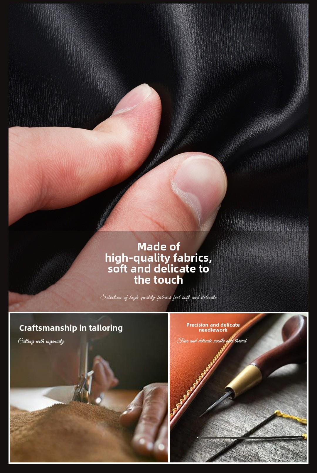 2026 New Men Leather Wallet Long Zip Around Multi Card Slots Large Capacity RFID Blocking Slim Billfold Money Clip Holder Fashion Designer Wallets for Men Gift Box