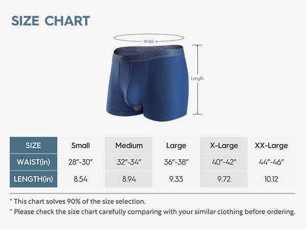 DAVID ARCHY Men's Dual Pouch Underwear Micro Modal Trunks Separate Pouches with Fly 4 Pack Ice Silk Cooling Sensation Comfort Odor Control Spandex Fabric Gift Set Father's Day Natural Breathable Silky Soft Menswear Balls TikTokShopRestock Briefs Elastic