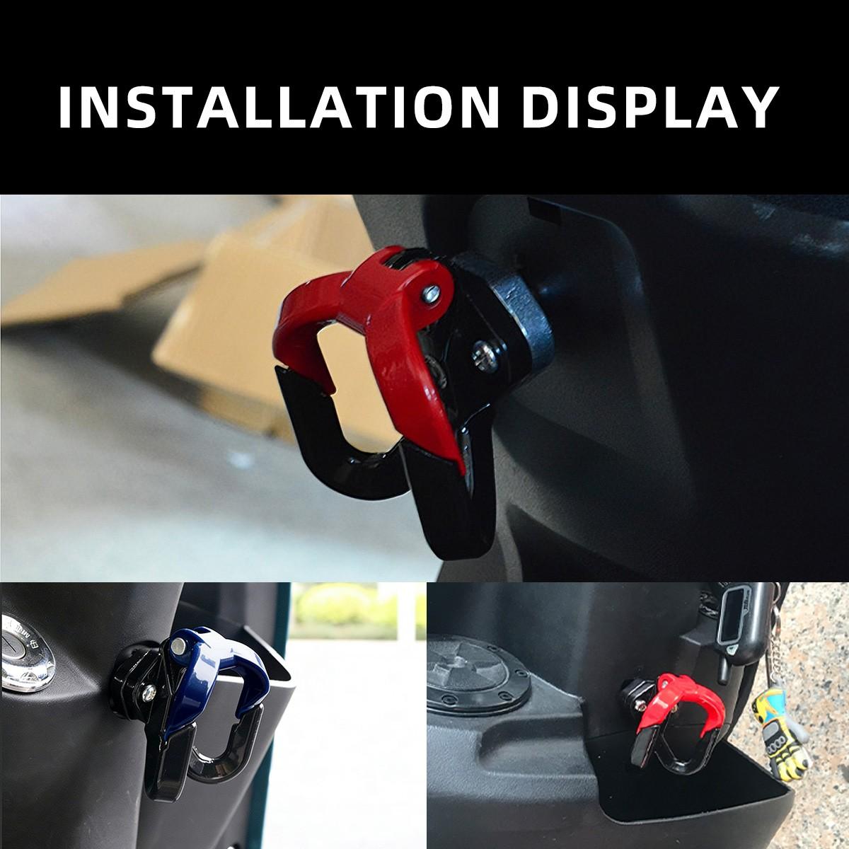 Motorcycle Hook Luggage Bag Hanger Helmet HolderClaw Aluminum Alloy Holders for Motorcycle Accessories Universal