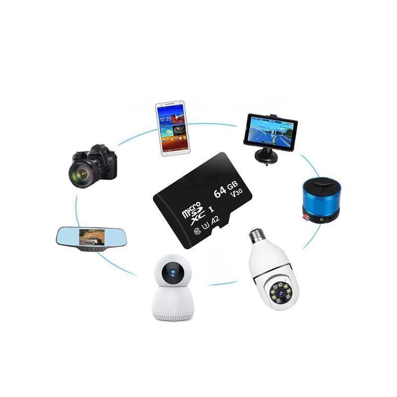 64 GB Micro SD Card with Adapter | Upto 110 MB/s | Class 10 | U1, C10, V10 Speed Classes