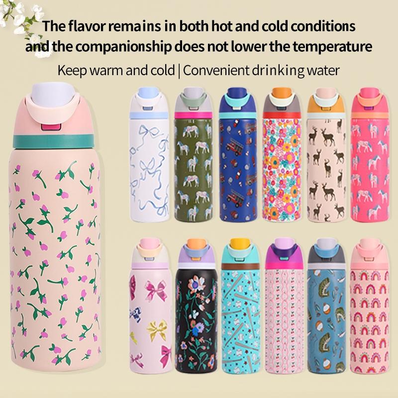 Universal replacement cup lid, leak-proof one-touch design, fits 16oz / 24oz / 32oz / 40oz cups, made of durable PP material, Tumbler Replacement Lid