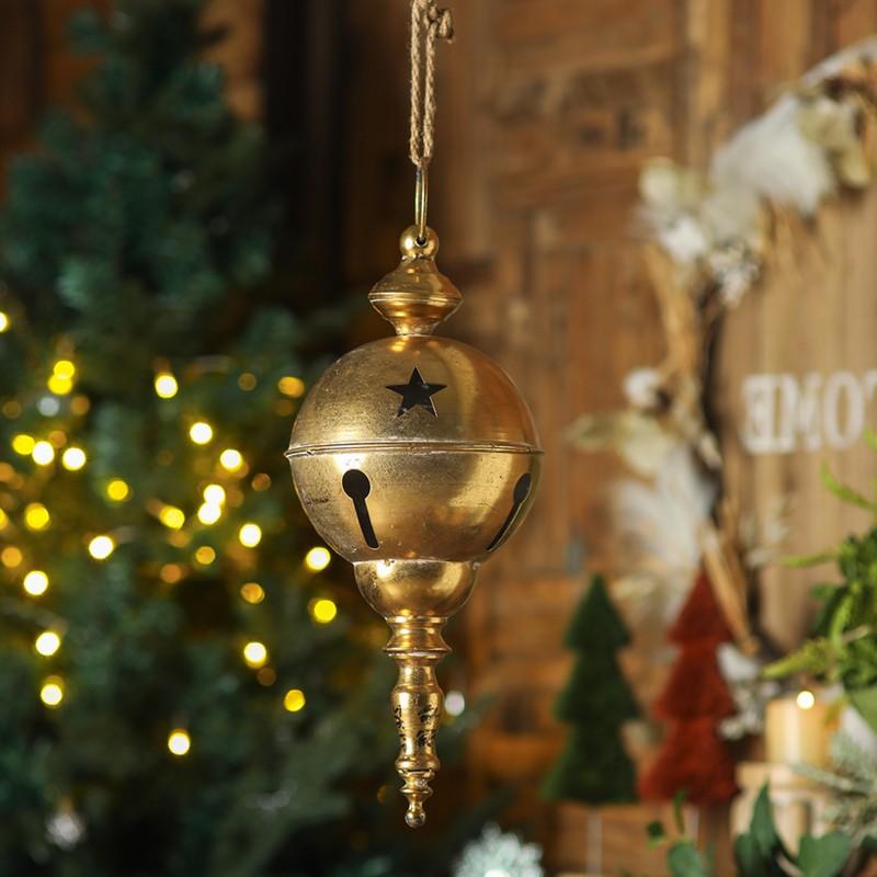 Retro Outdoor Wind Chime Wall-Mounted Decorative Item, Vintage Garden Hanging Ornament, American-Style Courtyard Bell Decoration