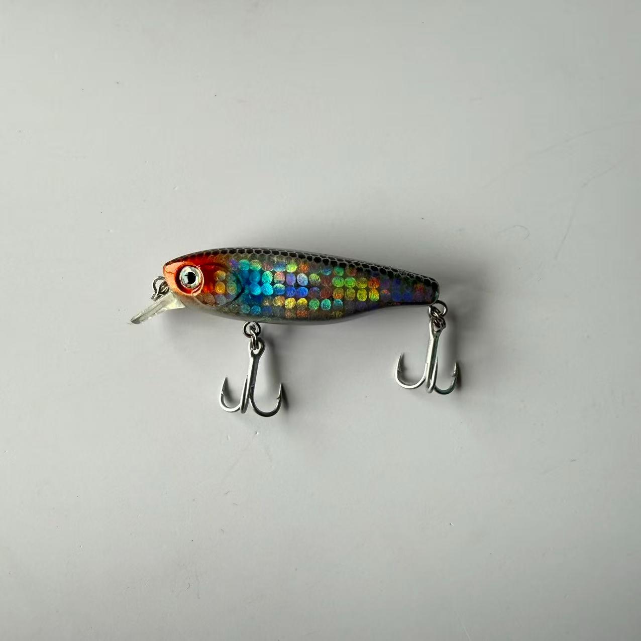 Large brand replica, popular, 1pcs, floating water small Mino magnetic system micro object road bait fake bait with a curved mouth, suitable for freshwater and seawater fishing accessories and fishing equipment