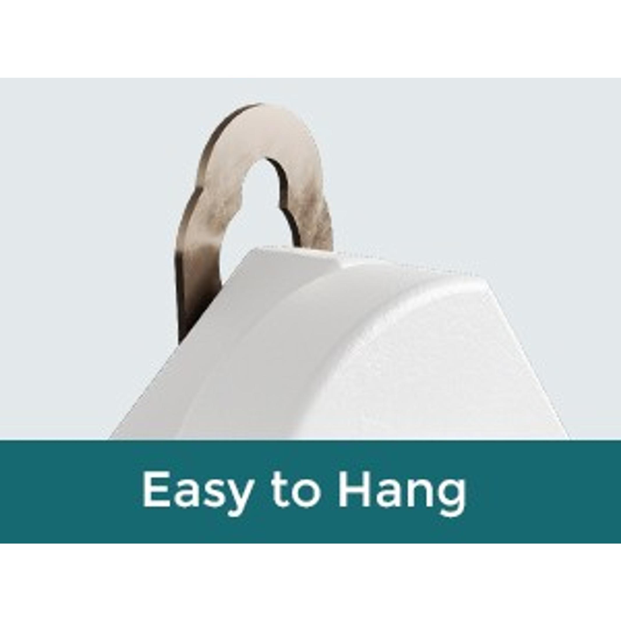 Wood Accordion Wall Hanger, Expandable Coat Rack Wall Mount with 14 Pegs, Expanding Hat Rack for Wall White