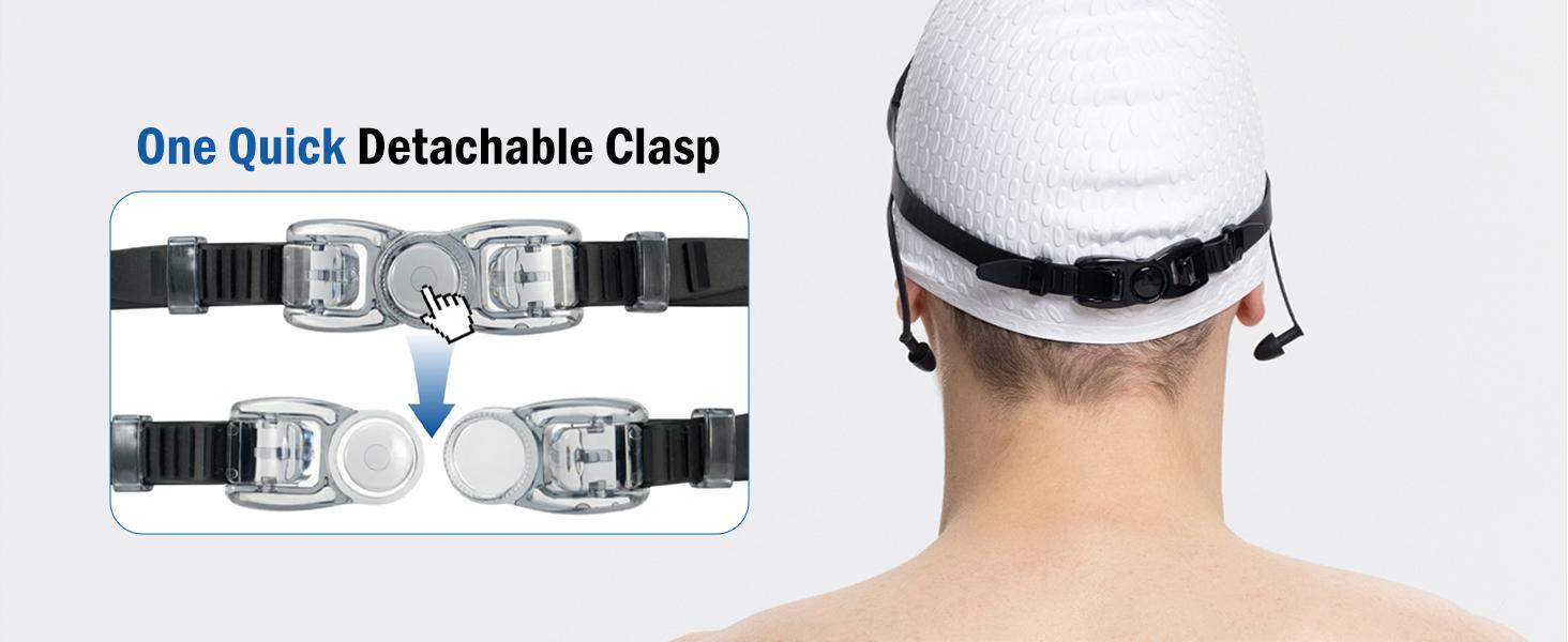 【Creator’s Pick】MARISUN Goggles Swimming Adult Swim-Goggles: Wide View with UV400 Protection Anti Fog No Leak for Men and Women 3 Pack fit outdoorfun Swim Kit Nose Clips Swim Glasses summerwins