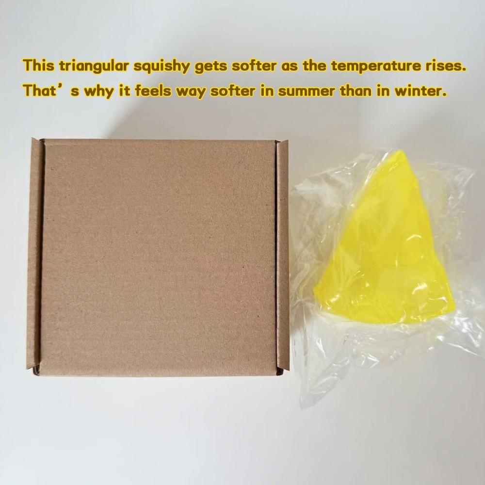Moldable Squishy Cheese Block,Finger Sucking Cheese Stress Relief Toy, Non‑rebounding, shapeable Unisex Gift, Perfect for Relaxation and Fun, Ideal Present, Stress Relief Fidget, Stress Relief Squishies