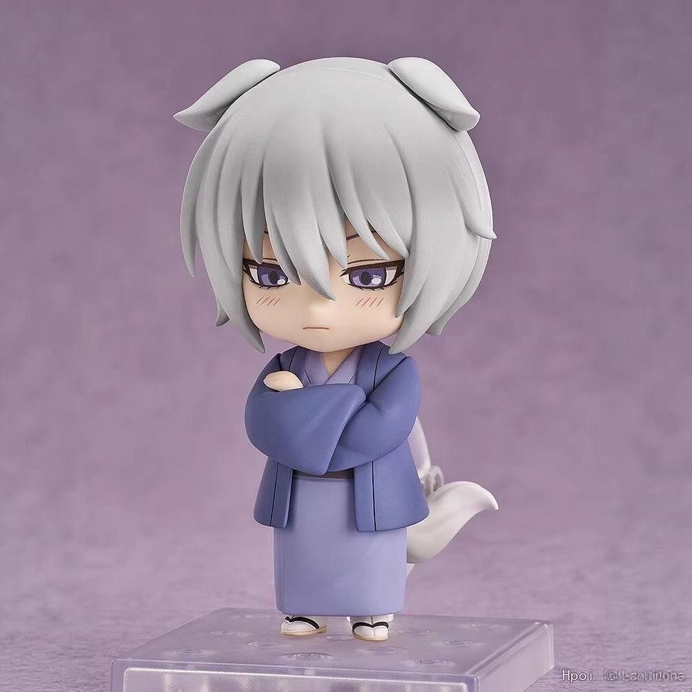 Anime Q Version Clay Figure #2443 Bara Exchangeable Face Collectible Model, Handmade Office Toy, Unique Design, Perfect Gift