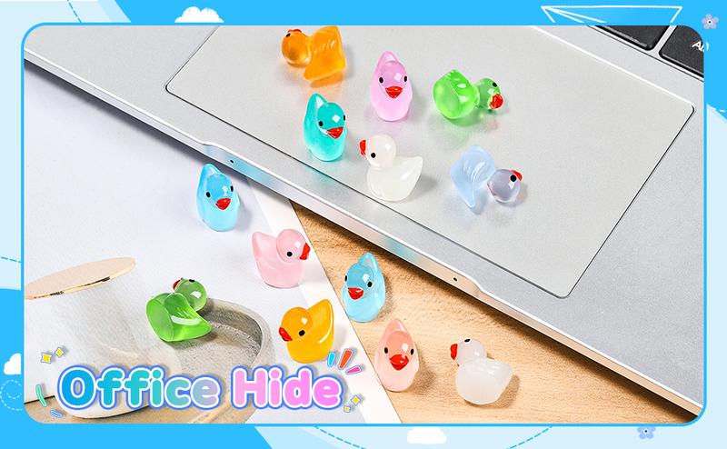 200pcs Luminous Mini Resin Ducks Animals for Valentine Tiny Dog Dinosaur Chicken Rabbit Discover the Glow in the Dark Treasures Hiding in the Corners of Fairy Tales Awaits Your Discovery Collectible Figurines Decoration Figure 200pcs Luminous Mini Resin Ducks Animals for Valentine Tiny Dog Dinosaur Chicken Rabbit Discover the Glow in the Dark Treasures Hiding in the Corners of Fairy Tales Awaits Your Discovery Collectible Figurines Decoration Figure