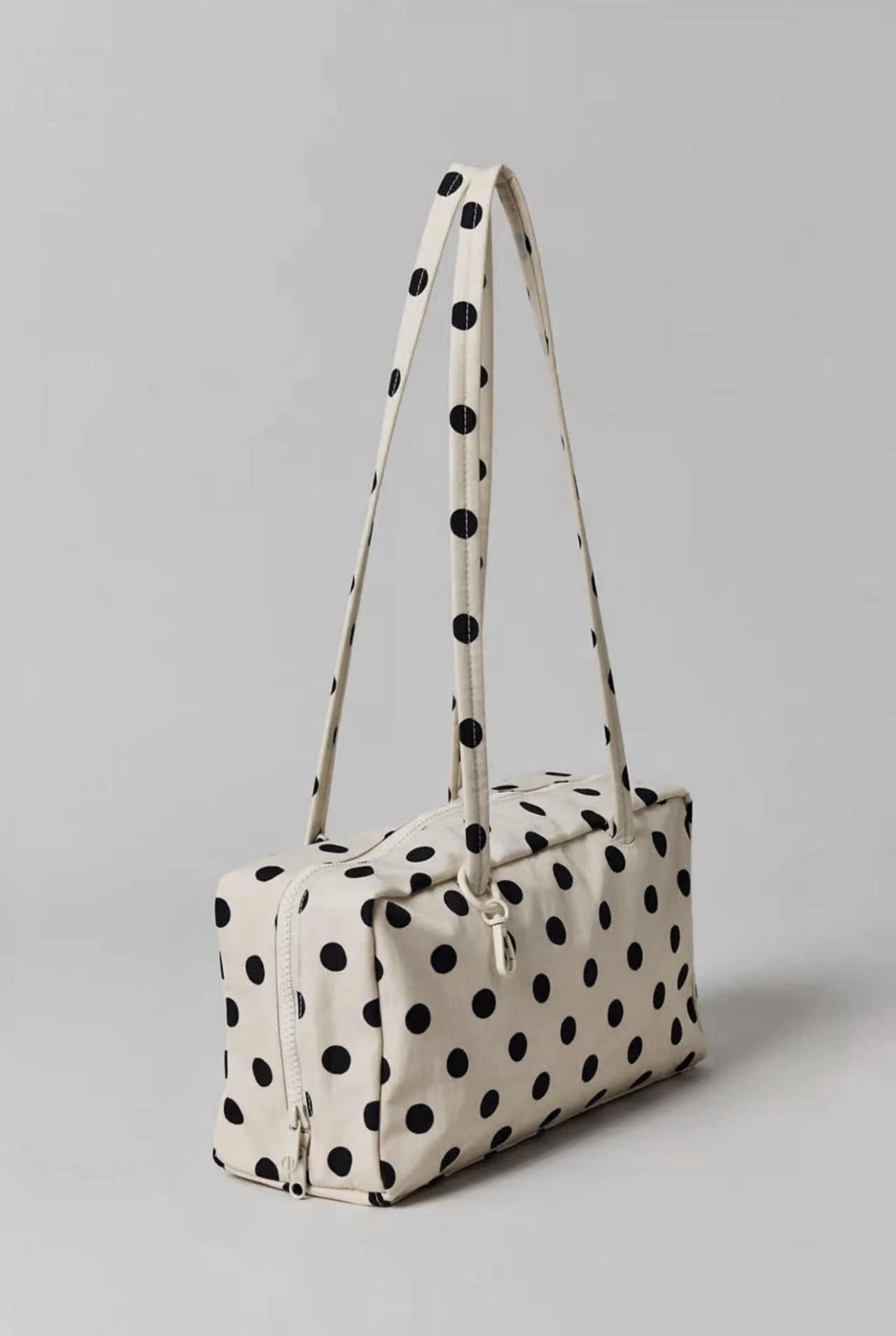 Nylon Bowler Bag, Top Handle Tote Bag with Key Leash, Casual Large Commuter Work Bag, Fashionable Shoulder Handbag for Everyday Use, Commuting Shoulder Bag