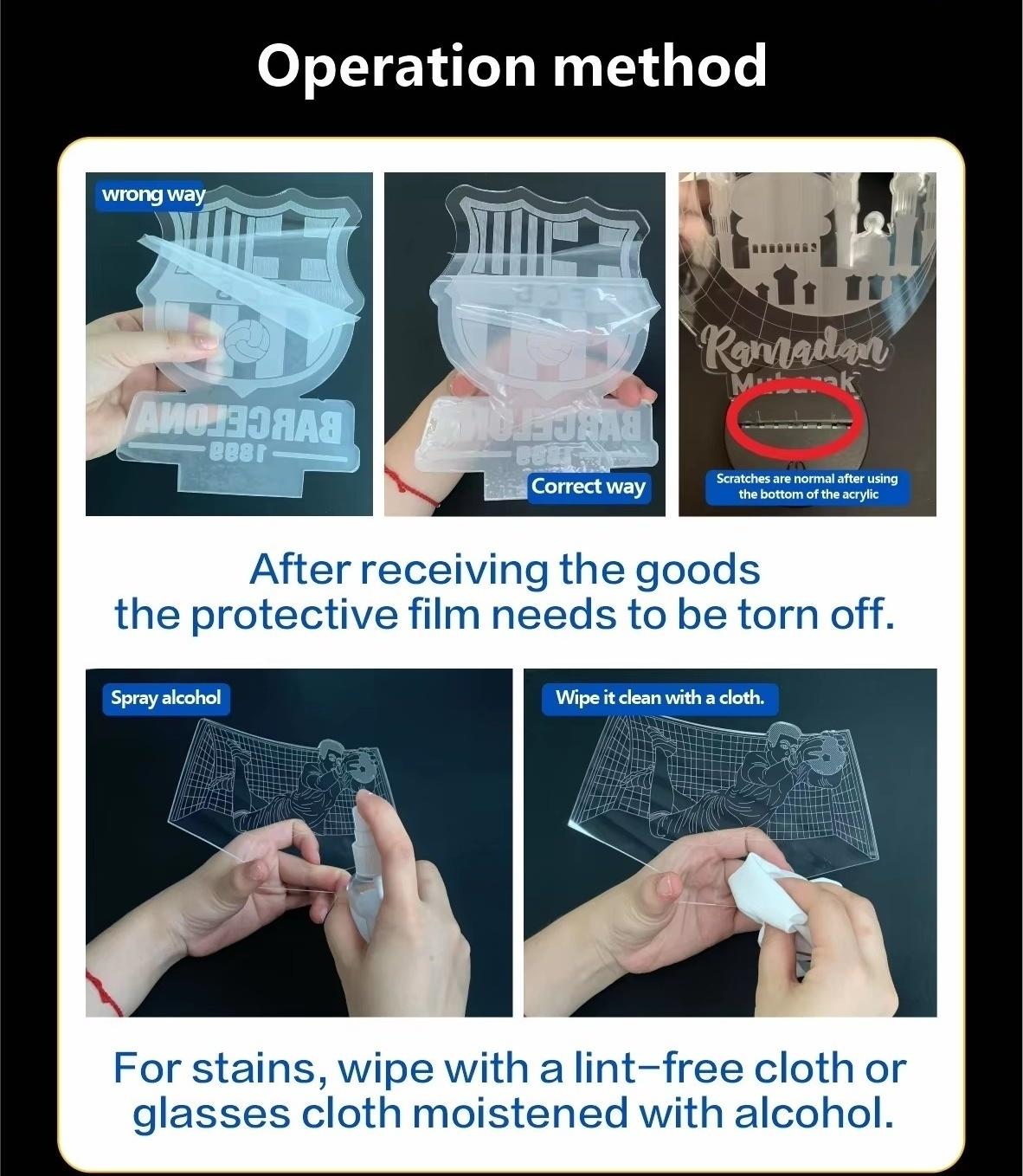 Prestige Horse 3D Night Light, 7 Color Changing Touch Control, USB Powered LED Night Lamp, Equestrian Gift, Desk Decoration