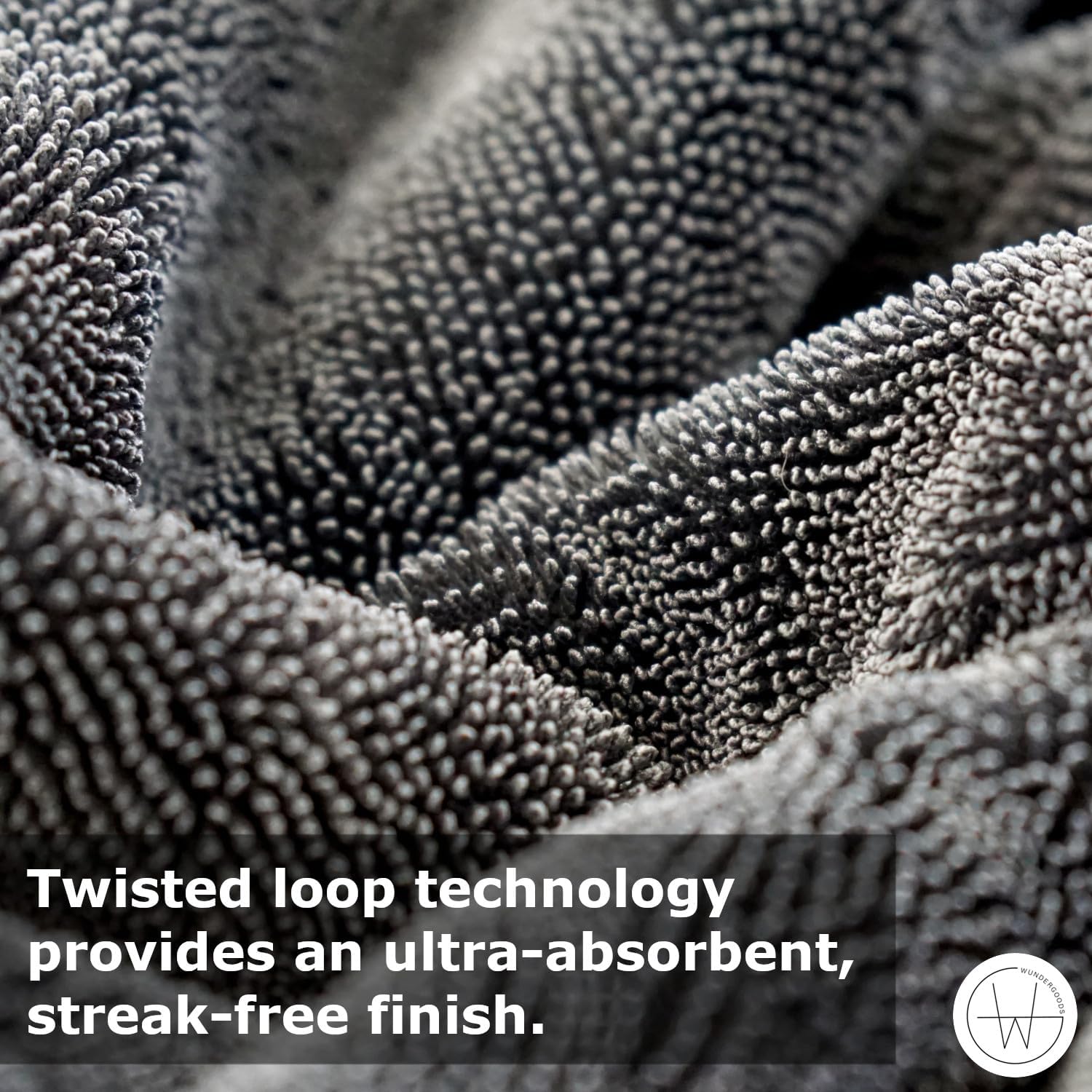 【Detail Choice】TWISTED-LOOP DRYING TOWEL, Ultra-Absorbent Drying Towel For Car&Truck, 1300GSM Premium Microfiber, 20*32"