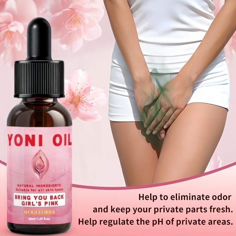 Natural Essential Oil for Women's Intimate Care, Plant Extracts, Fragrant, Scented, Fragrance, Aroma, Odor Removal, Cleansing, Tightening, Gentle Formula