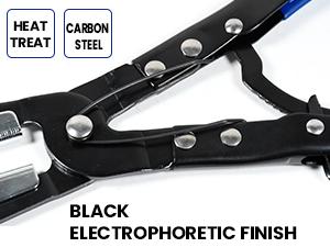 SMOTIVE PRO 3-Piece Ratcheting Hose Clamp Pliers Set, 8/10/12 Inch Locking Pinch Off Tools for Fuel, Coolant, Radiator and Heater Lines No Leak Automotive Repair SMOTIVE PRO 3-Piece Ratcheting Hose Clamp Pliers Set, 8/10/12 Inch Locking Pinch Off Tools for Fuel, Coolant, Radiator and Heater Lines No Leak Automotive Repair