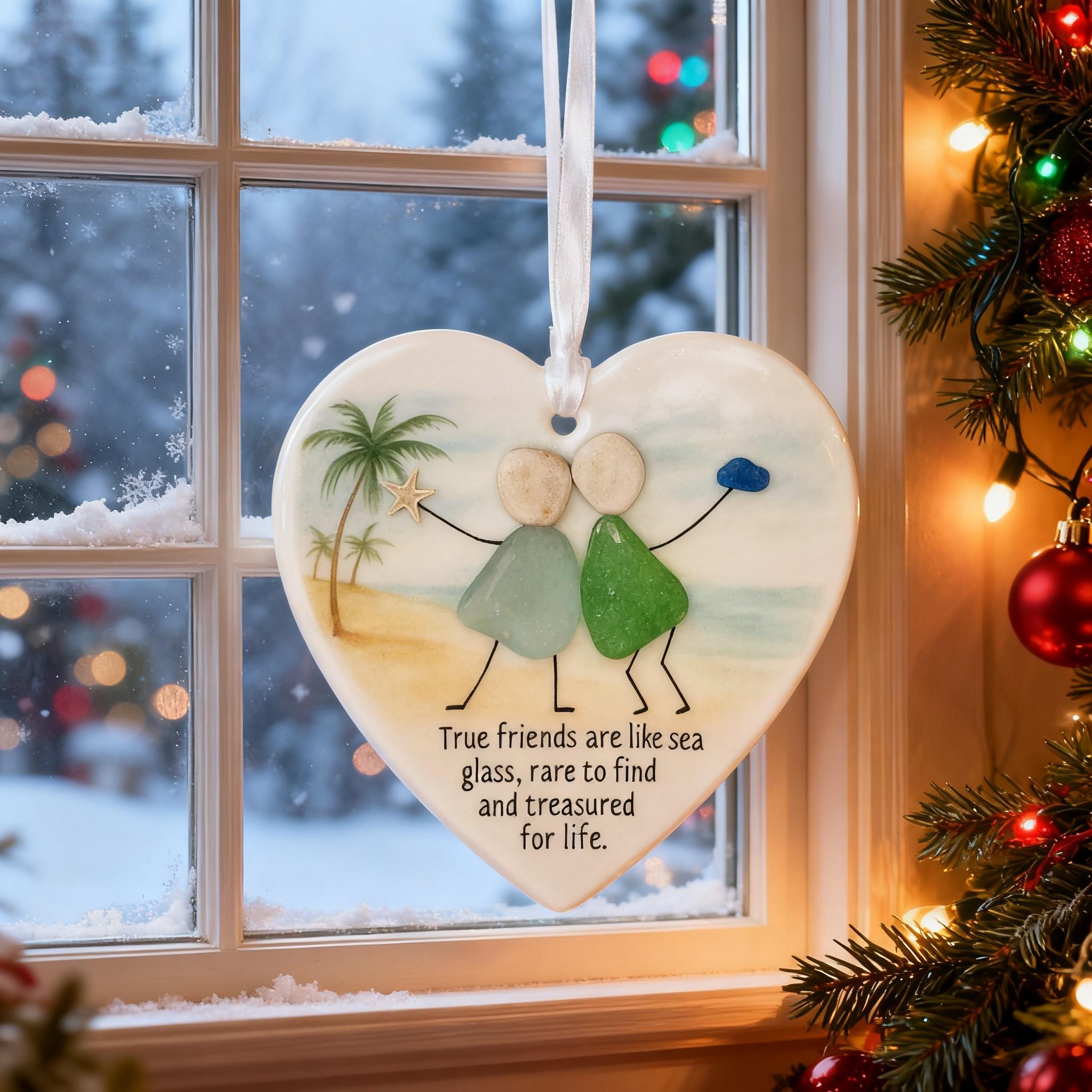 True Friendship Acrylic Decoration, Room Decor Ornament, Perfect Gift for Best Friends and Classmates, Symbolic Friendship Keepsake