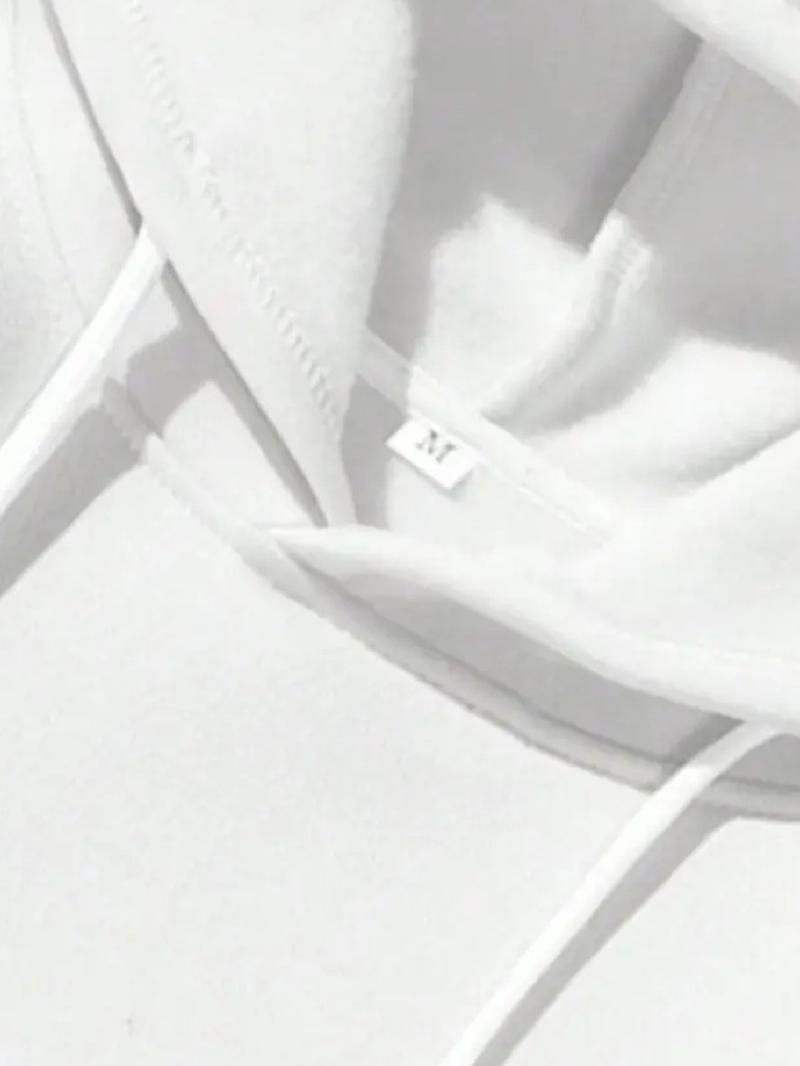 Men's Gothic Font Print Hoodie Set, Fitted Warm Winter, Street Style Jogger Pants, Comfortable No Match Needed Men's Gothic Font Print Hoodie Set, Fitted Warm Winter, Street Style Jogger Pants, Comfortable No Match Needed