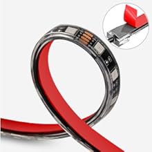 Nilight 12PCS Motorcycle RGB LED Light Kit with Dual RF Wireless Remote Controllers, Waterproof, Multi-Color, for Harley Davidson Motorbike