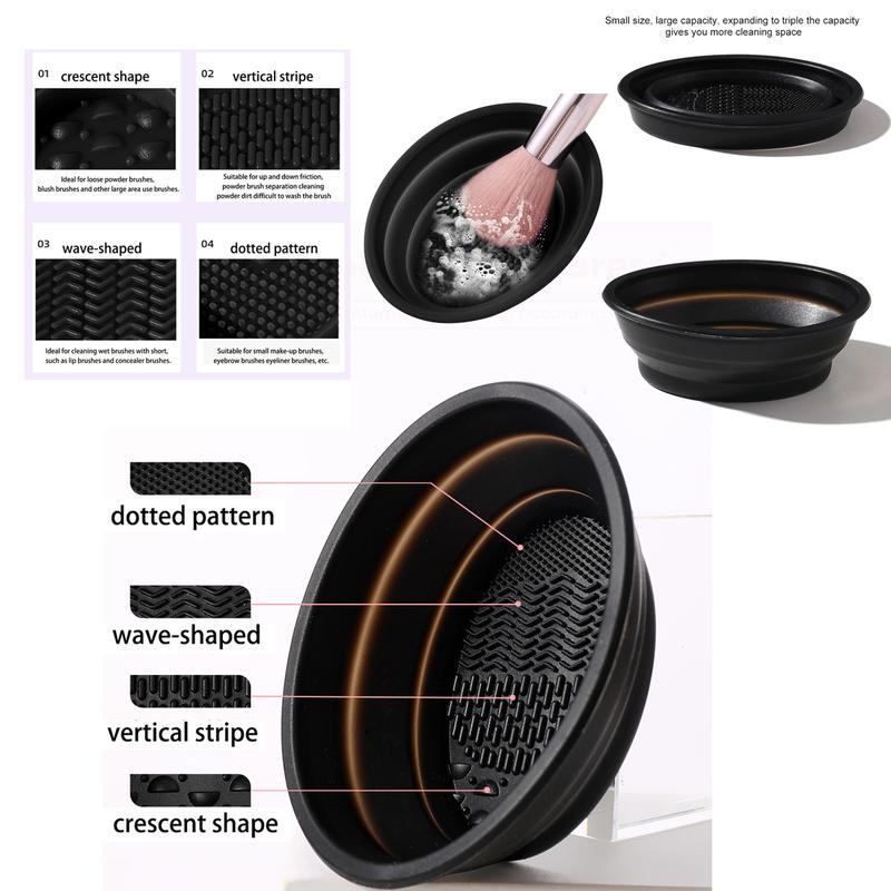 Makeup Tool Set, 47pcs/set Makeup Tool & Cleaning Tool Set, Multifunctional Travel Makeup Cleansing Tool Kit for Girls & Women, Brush, Makeup Brushes