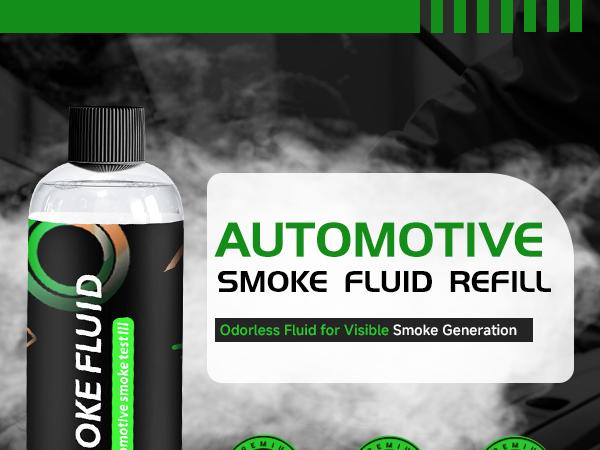 8oz Smoke Fluid for EVAP Smoke Machines – Quick Leak Detection, Low Odor, Universal Fit