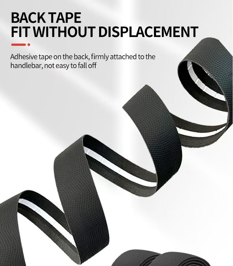 1pcs Road Bike Handlebar Tape, Silicone Bicycle Strap, Anti-Slip Shock Absorption, Mountain Bike Accessories, Outdoor Cycling Gear