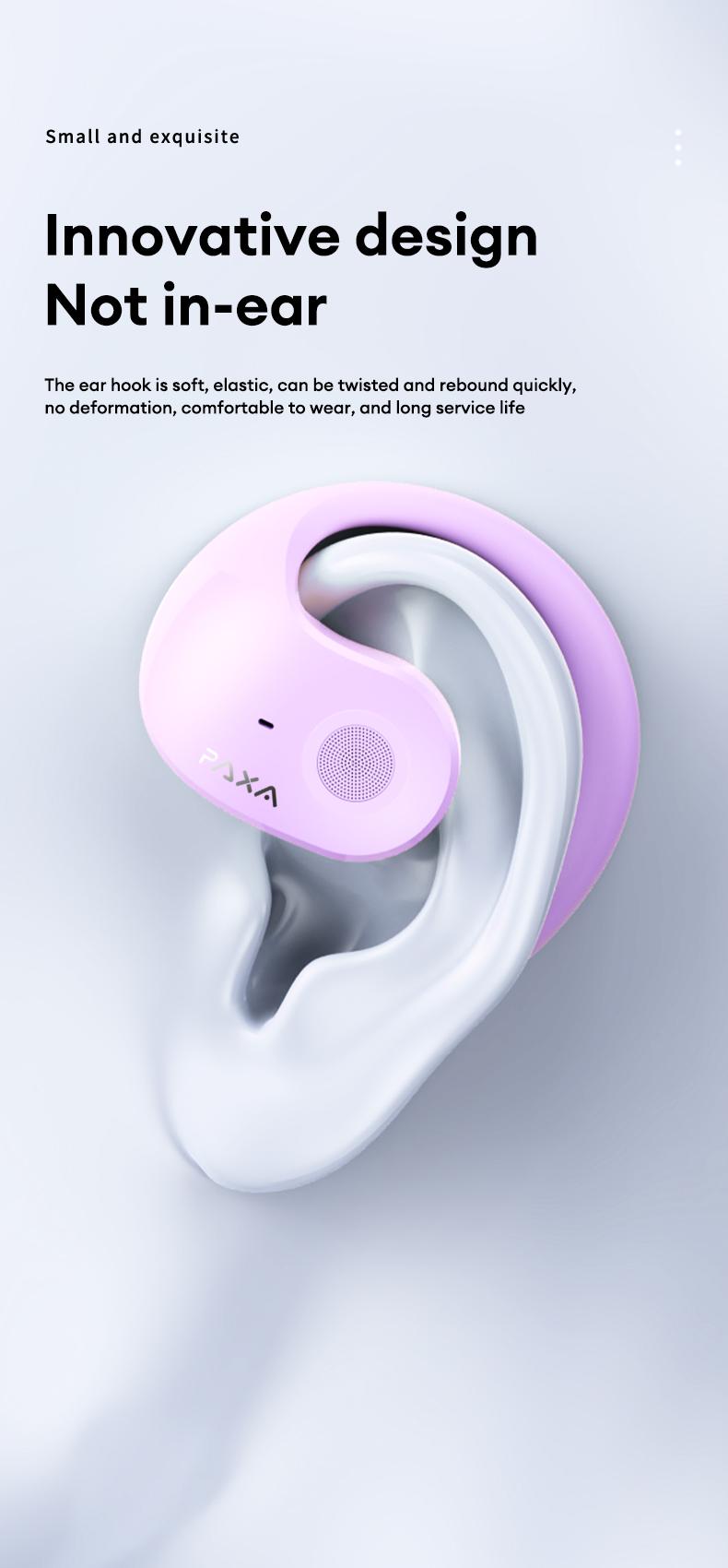 PAXA X15 PRO Earphone Wireless Bluetooth 5.4 OWS Waterproof Sport Headsets Noise Reduction Headphones Audio  Electronic