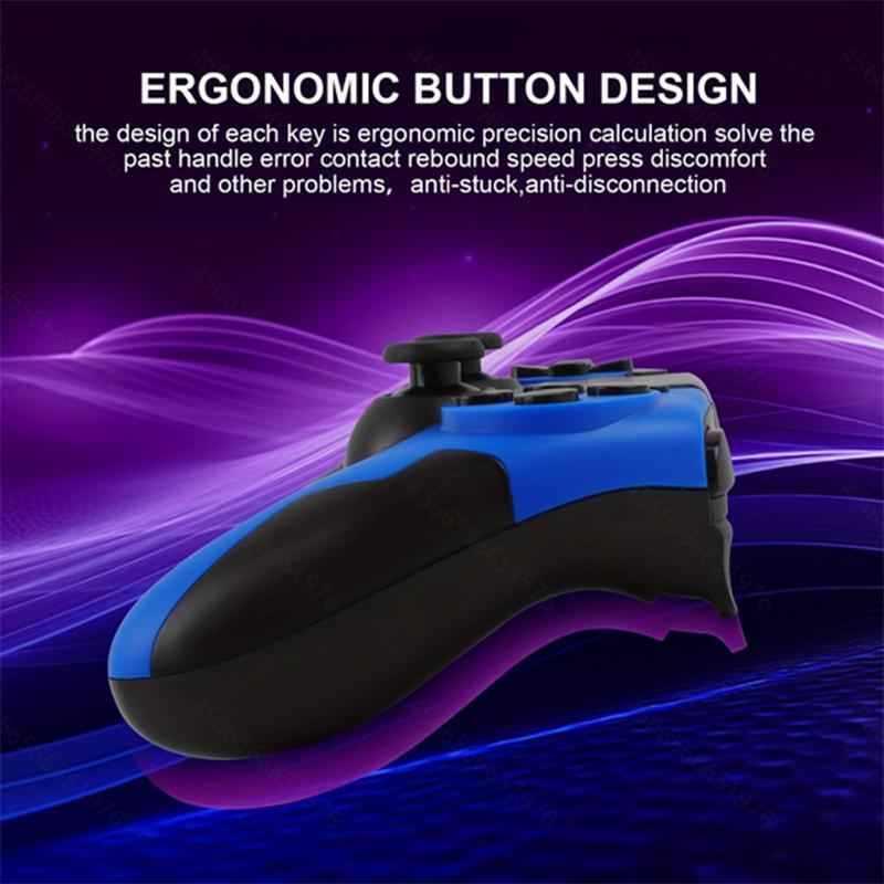 YLW Wireless Controller Father's Day Gift,BTWireless Controller for PS4/PS4 Slim/PS4 Pro/PCM Multi-Function Gaming Controller with Touchpad and Triangle Light,Men's Gifts,Gaming Accessories games retro handheld gear