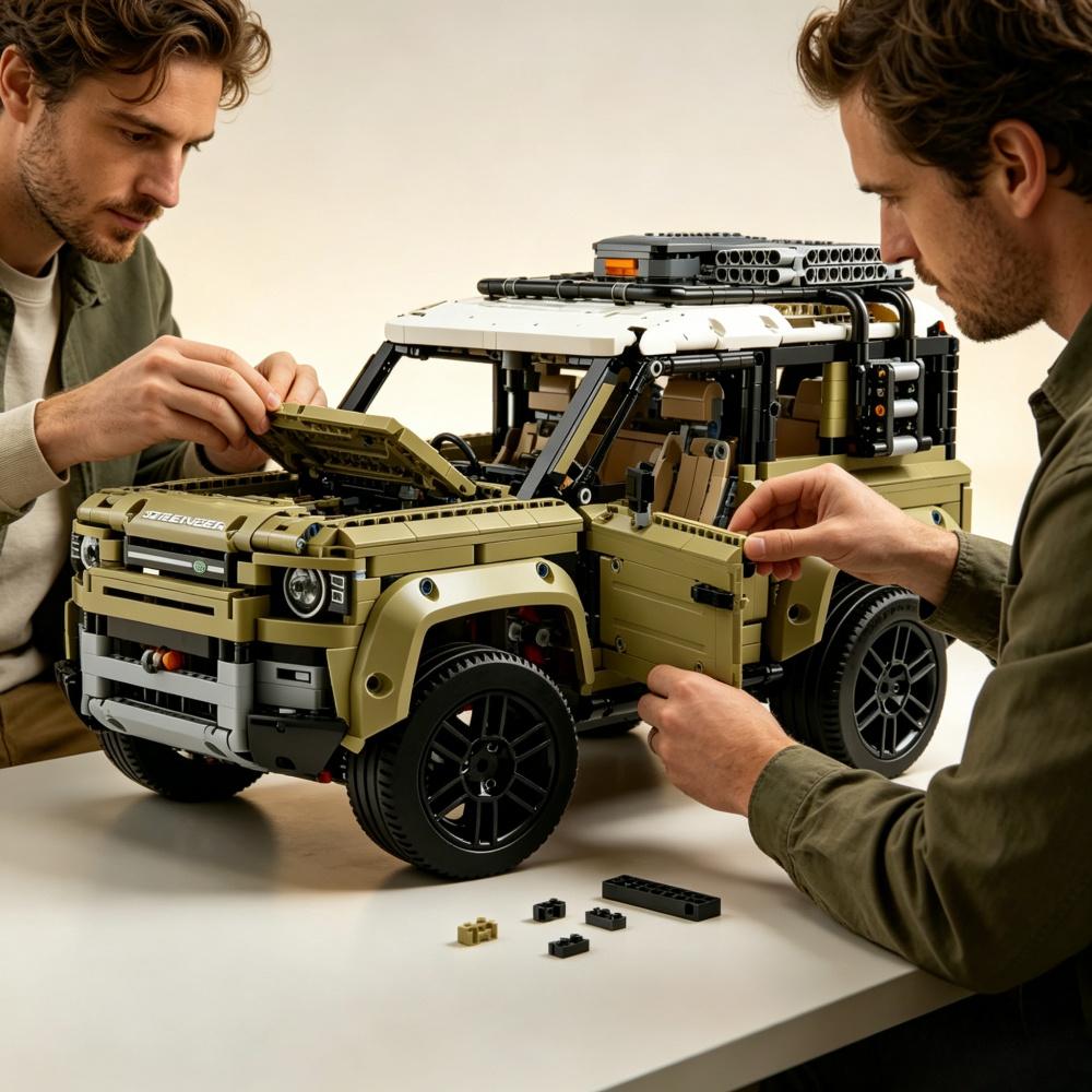 Technic  Defender 42110  Technic Building Kit Off-Road SUV Model 2573 Pieces  1:8 Building Set Detailed Engine Replica Gift for Adults & Teens Car Model Building Set Off-Road Vehicle Building Toy for Boys & GirlsCollectible