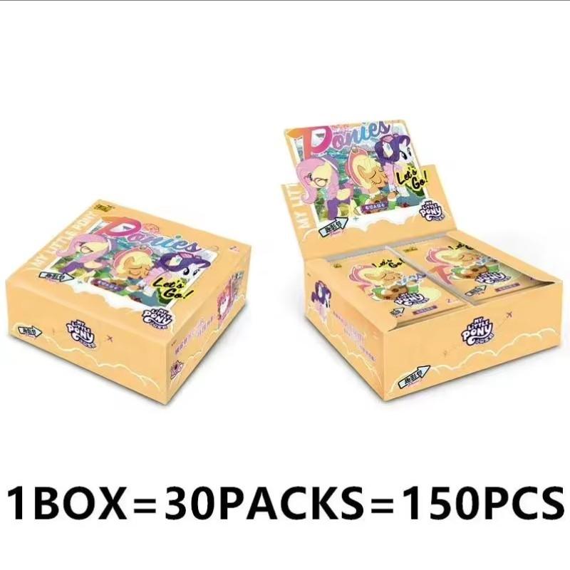 KAYOU Original Anime My Little Pony Card Friendship Eternal Card Hui Moon Bag Trading Card Pack Peripheral Game Collection Card Kids Toys Gift