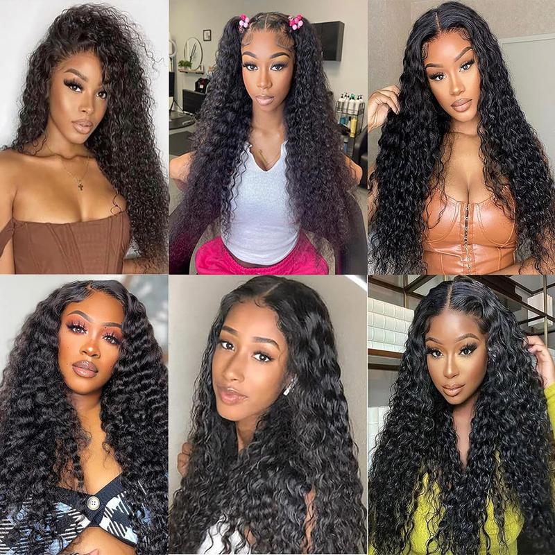 Bling hair HD lace wig 13x4 Lace Front human hair Curly Wig For Women Choice Pre Plucked 30 Inch Loose Deep Wave 13x6 Lace Frontal Wigs