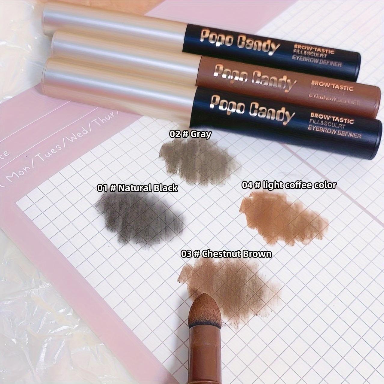 Sponge-Tip Eyebrow Mascara - 3D Sculpting Gel |   Waterproof & Smudge-Proof |   Natural-Looking & Easy to Apply |   Versatile for Daily Makeup |   Premium Shades: Black, Coffee, Brown