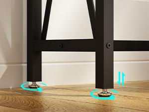 SUPERJARE 70 Inch Console Table with 2 Outlet and 2 USB Ports, Extra Long Entryway Table with Metal Frame and X-Shaped Design, Narrow Sofa Table for Living Room and Hallway Furniture Storage