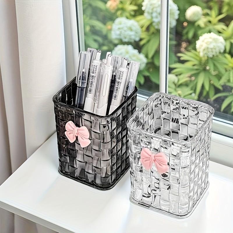 Large Capacity Transparent Acrylic Cosmetics Organizer Storage Box, Multi-Functional Desktop Organizer with Drawers, Ideal for Makeup Brushes, Lipsticks, Stationery, Beauty Organizer Box, Cosmetic Organiser