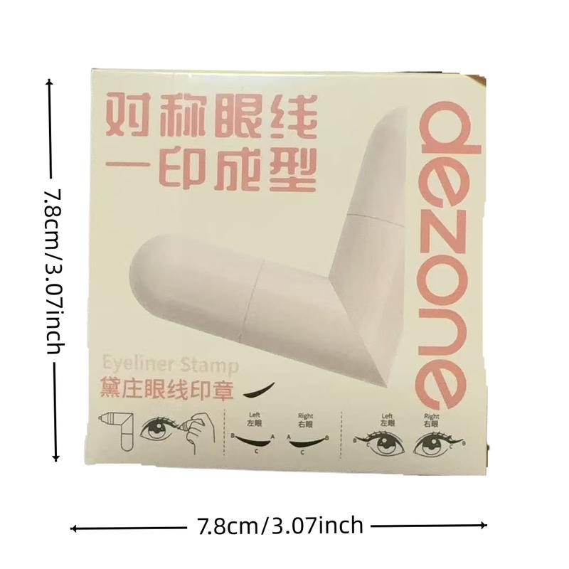 Dezone Eyeliner Stamp Tool, Waterproof Smudgeproof Eye Tail Design, Easy Use for Lazy People, Perfect for Precise Application